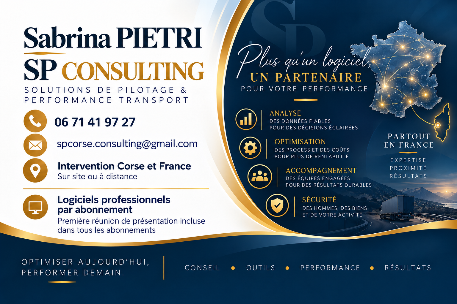 Carte de visite SP Consulting